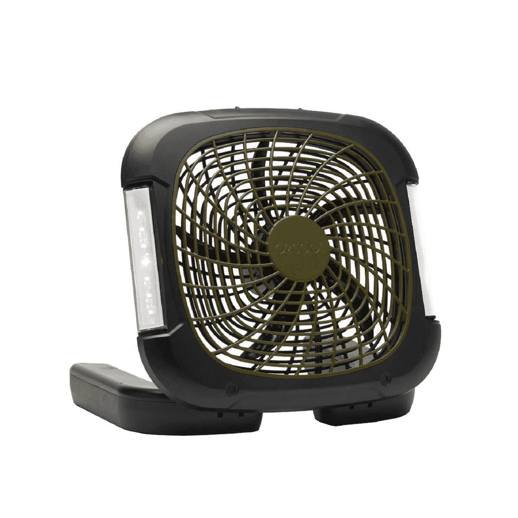 O2cool 10-inch Portable Camping Fan with Lights