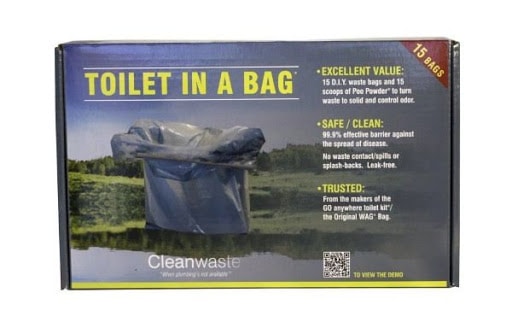 Cleanwaste Toilet in A Bag
